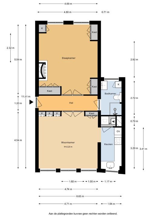 Prinsengracht 359 c, Amsterdam plattegrond-16